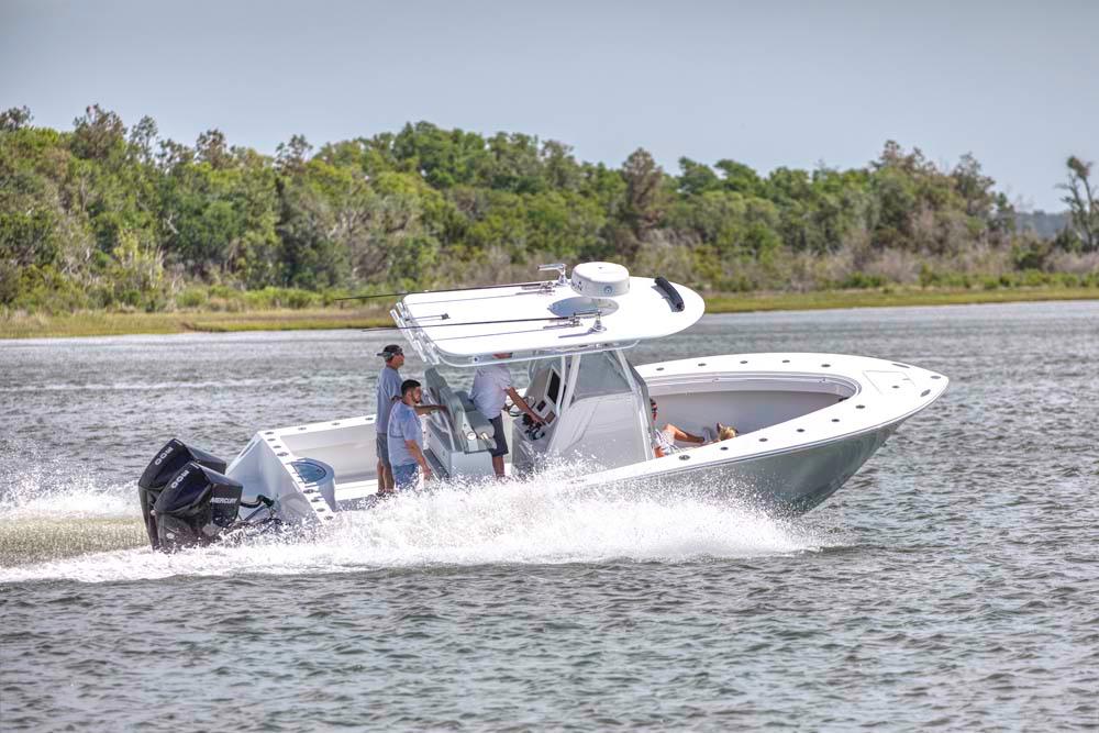 Onslow Bay 27 starboard running shot
