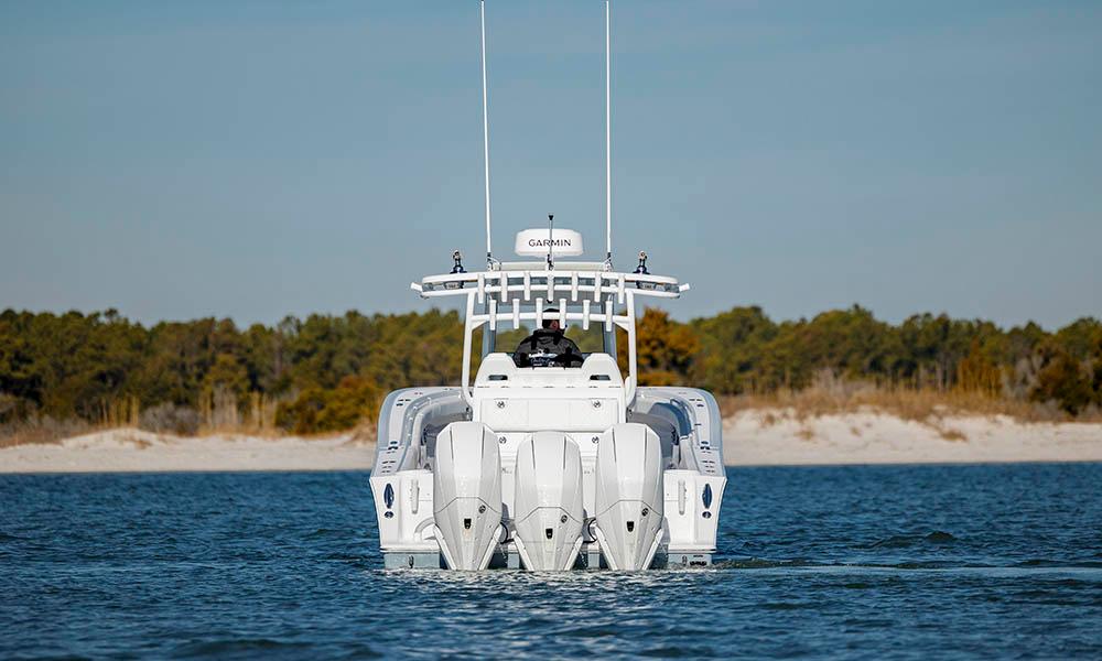 Onslow Bay 37 deck detail