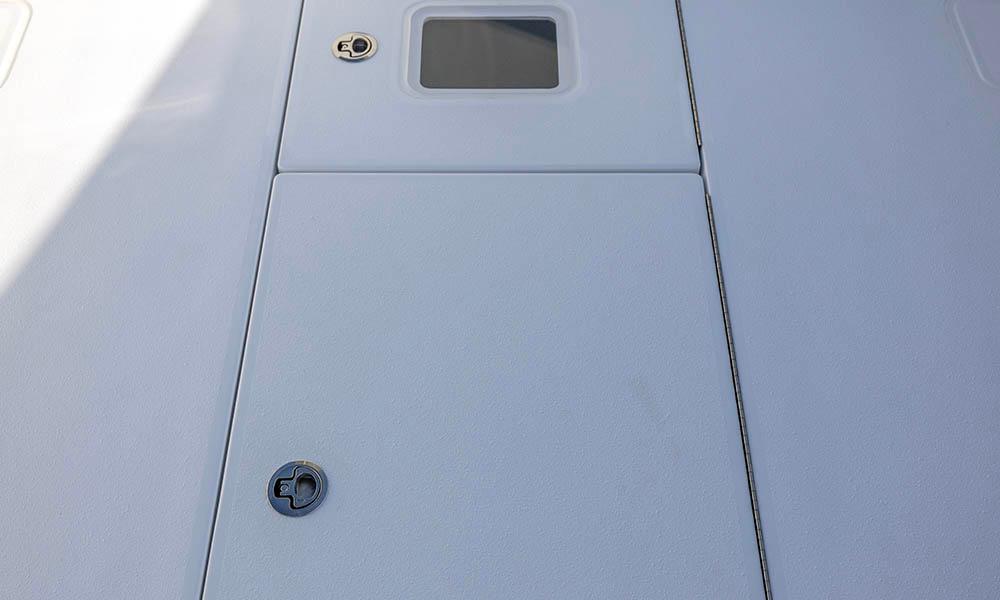 Onslow Bay 41 cockpit