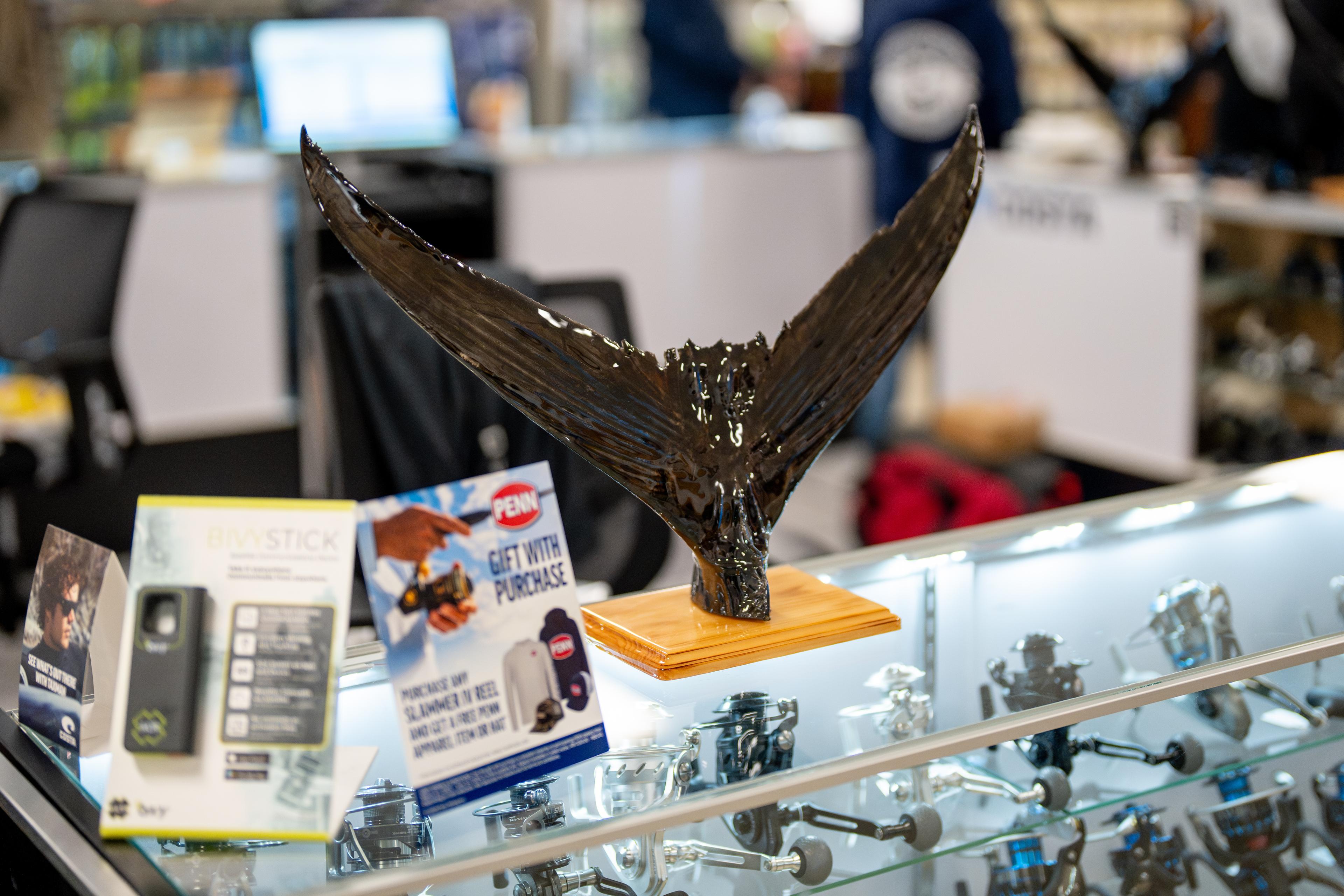 Fishing tackle at Monahan's Marine