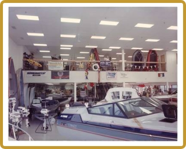Inside the Monahan's Marine showroom