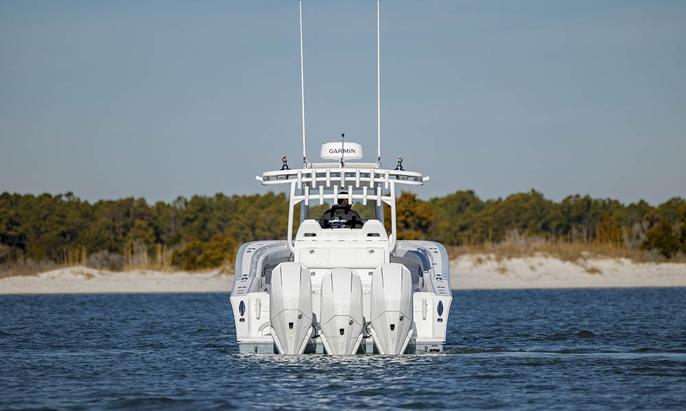 Onslow Bay 37 deck detail